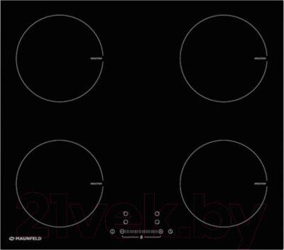 Индукционная варочная панель Maunfeld EVI. 594ST-BK от компании Бесплатная доставка по Беларуси - фото 1