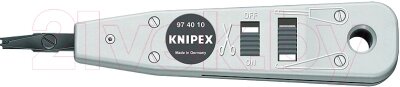 Инструмент для заделки витой пары Knipex LSA-Plus 974010 от компании Бесплатная доставка по Беларуси - фото 1