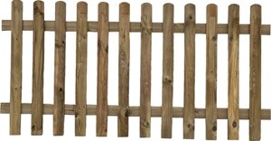 Изгородь декоративная Массив-Древ Прямой строганный 120x200