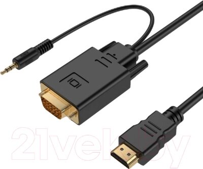 Кабель Cablexpert A-HDMI-VGA-03-6 от компании Бесплатная доставка по Беларуси - фото 1