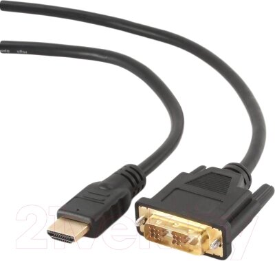 Кабель Cablexpert CC-HDMI-DVI-7.5MC от компании Бесплатная доставка по Беларуси - фото 1