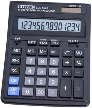 Калькулятор Citizen SDC-554 S от компании Бесплатная доставка по Беларуси - фото 1