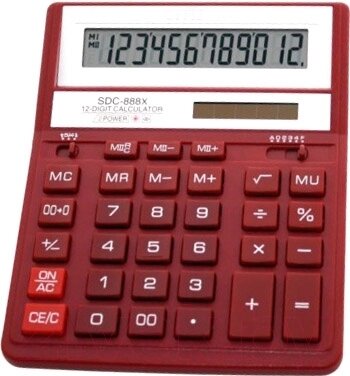 Калькулятор Citizen SDC-888 XRD от компании Бесплатная доставка по Беларуси - фото 1