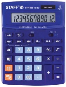 Калькулятор Staff STF-888-12-BU