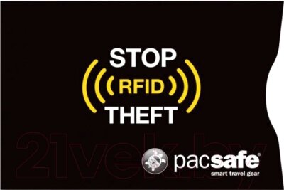 Кардхолдер Pacsafe RFIDsleeve 25 / 10360100 от компании Бесплатная доставка по Беларуси - фото 1