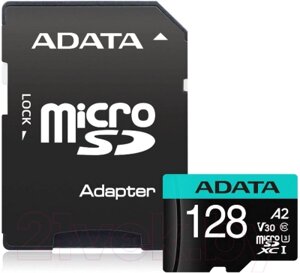 Карта памяти A-data premier pro microsdxc 128GB (AUSDX128GUI3v30SA2-RA1)