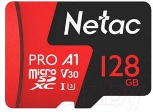 Карта памяти Netac MicroSD Card P500 Extreme Pro 128GB (NT02P500PRO-128G-R)