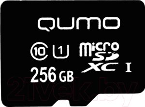 Карта памяти qumo microsdxc (class 10) 256GB (QM256gmicsdxc10U3)