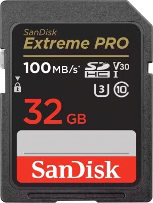 Карта памяти SanDisk Extreme PRO SDHC 32GB (SDSDXXO-032G-GN4IN) от компании Бесплатная доставка по Беларуси - фото 1