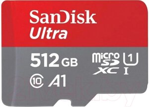 Карта памяти sandisk micro SDXC 512GB UHS-I (sdsquac-512G-GN6mn)