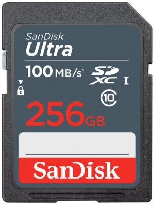 Карта памяти SanDisk Ultra 256GB (SDXC SDSDUNR-256G-GN3IN) от компании Бесплатная доставка по Беларуси - фото 1