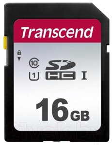 Карта памяти transcend SDHC 300S 16GB (TS16GSDC300S)