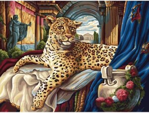 Картина по номерам БЕЛОСНЕЖКА Римский леопард / 165-AS