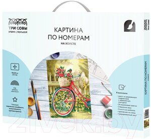 Картина по номерам Три совы Солнечный день / КХ_44155