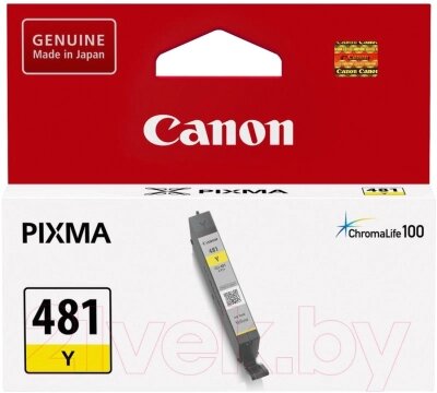 Картридж Canon CLI-481Y (2100C001) от компании Бесплатная доставка по Беларуси - фото 1