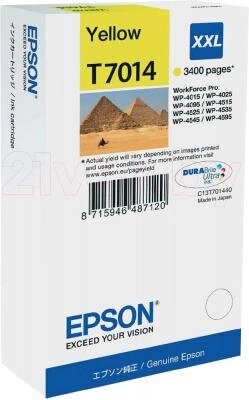 Картридж Epson C13T70144010 от компании Бесплатная доставка по Беларуси - фото 1