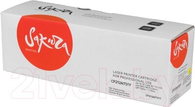 Картридж Sakura Printing CF212A/731Y от компании Бесплатная доставка по Беларуси - фото 1