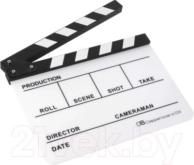 Кинохлопушка GreenBean Clapperboard 03 / 27191 от компании Бесплатная доставка по Беларуси - фото 1