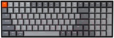 Клавиатура Keychron K4 Black White Led Gateron G Pro Red Switch / K4-A1-RU от компании Бесплатная доставка по Беларуси - фото 1