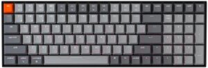 Клавиатура Keychron K4 Black White Led Gateron G Pro Red Switch / K4-A1-RU