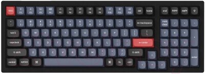 Клавиатура Keychron K4 Pro Grey RGB Hot-Swap Red Switch RU / K4P-H1 от компании Бесплатная доставка по Беларуси - фото 1