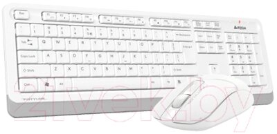 Клавиатура+мышь A4Tech Fstyler FG1012 от компании Бесплатная доставка по Беларуси - фото 1