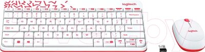 Клавиатура+мышь Logitech MK240 / 920-008212 от компании Бесплатная доставка по Беларуси - фото 1