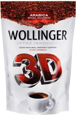 Кофе растворимый Wollinger 3D от компании Бесплатная доставка по Беларуси - фото 1