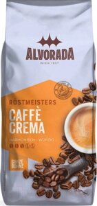 Кофе в зернах Alvorada Caffe Crema 25% Арабика, 75% Робуста