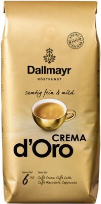 Кофе в зернах Dallmayr Crema d'Oro от компании Бесплатная доставка по Беларуси - фото 1