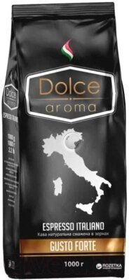 Кофе в зернах Dolce Aroma Gusto Forte от компании Бесплатная доставка по Беларуси - фото 1