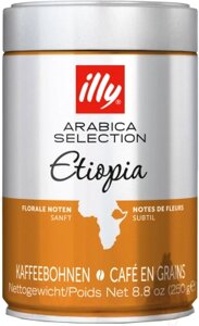 Кофе в зернах illy Арабика селекшн Эфиопия