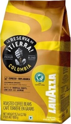 Кофе в зернах Lavazza La Reserva de Tierra Colombia Espresso 100% Arabica от компании Бесплатная доставка по Беларуси - фото 1