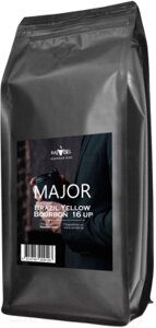 Кофе в зернах Major Brazil Yellow Bourbon NY 2/3 16 Up