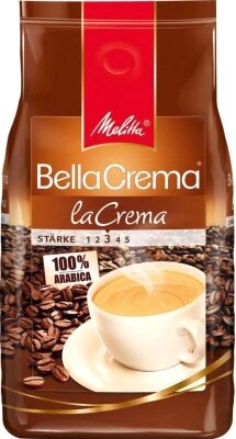 Кофе в зернах Melitta Bella Crema La Crema от компании Бесплатная доставка по Беларуси - фото 1