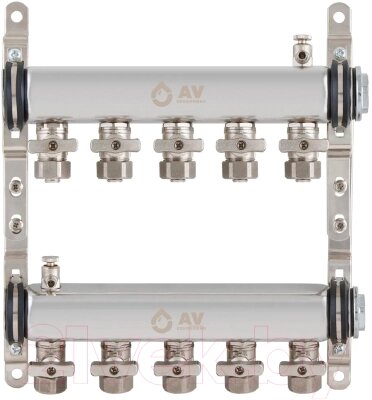 Коллекторная группа отопления AV Engineering AVE13400105 от компании Бесплатная доставка по Беларуси - фото 1