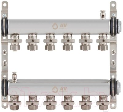Коллекторная группа отопления AV Engineering AVE13400106 от компании Бесплатная доставка по Беларуси - фото 1