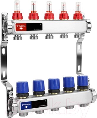 Коллекторная группа отопления Varmega ВР 1" / VM15105 от компании Бесплатная доставка по Беларуси - фото 1