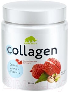Комплексная пищевая добавка Prime Kraft Коллаген Collagen фисташки-личи