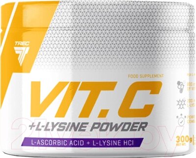 Комплексная пищевая добавка Trec Nutrition VIT. C. + L-Lysine Powder от компании Бесплатная доставка по Беларуси - фото 1