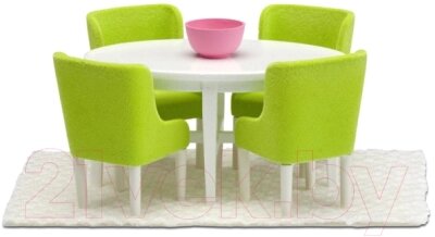 Комплект аксессуаров для кукольного домика Lundby Обеденная группа / LB-60209000 от компании Бесплатная доставка по Беларуси - фото 1