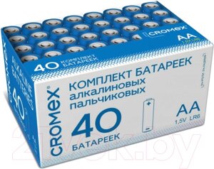 Комплект батареек Cromex Alkaline. Аа LR6 15А / 455594
