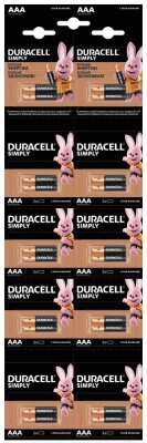 Комплект батареек Duracell AAA HBDC от компании Бесплатная доставка по Беларуси - фото 1