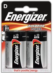 Комплект батареек Energizer Power D-LR20 / E301003400