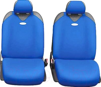 Комплект чехлов для сидений Autoprofi R-1 Sport Plus R-902P BL от компании Бесплатная доставка по Беларуси - фото 1