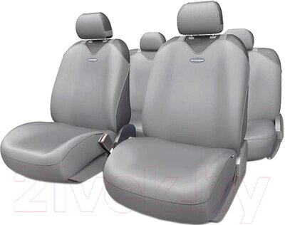 Комплект чехлов для сидений Autoprofi R-1 Sport Plus R-902P D. GY от компании Бесплатная доставка по Беларуси - фото 1