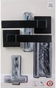 Комплект дверной фурнитуры Puerto Set 521-03 5-45PL 2S Black