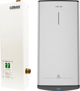 Комплект электрического котла с бойлером Эван Стандарт Next-7 (12907) + Ariston ABS VLS PRO R 100
