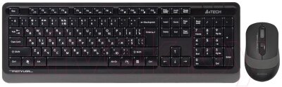 Комплект клавиатура и мышь A4Tech Wireless Desktop Fstyler FG1010 от компании Товары - фото 1