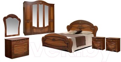 Комплект мебели для спальни ФорестДекоГрупп Луиза 5 от компании Бесплатная доставка по Беларуси - фото 1
